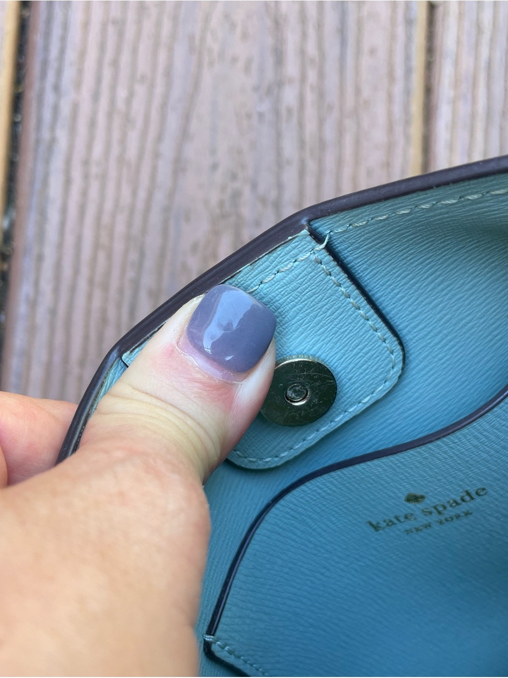 kate spade mint daisy-printed shoulder bag - Picture 13 of 14